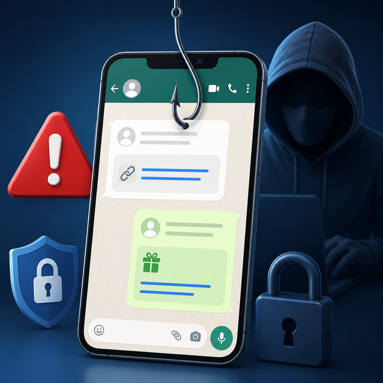 Warnung vor Phishing-Nachrichten
